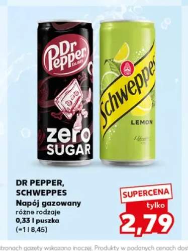 Napój gazowany Dr Pepper +1 wariant