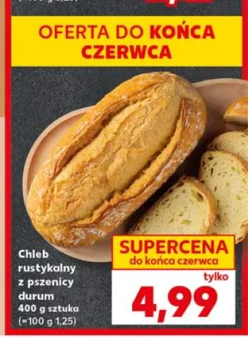 Chleb rustykalny z pszenicy durum