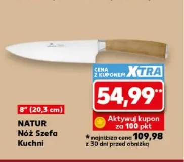 Nóż Szefa Kuchni Gerlach Natur 8" 20,3 cm
