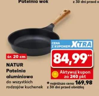 Patelnia aluminiowa Gerlach Natur śr. 20 cm