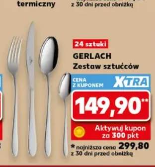 Zestaw sztućców Gerlach 24-pak