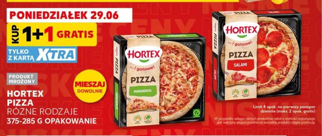 Pizza Margherita Hortex +1 wariant