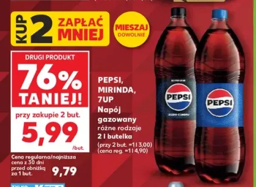 Napój gazowany Mirinda +2 warianty