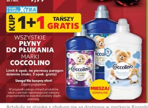 Płyn do płukania Coccolino Perfume & Care +2 warianty