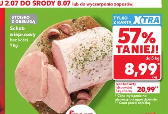 Schab wieprzowy bez kości