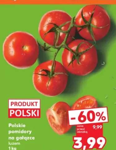 Pomidory na gałązce polskie