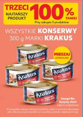 Konserwa Krakus +3 warianty