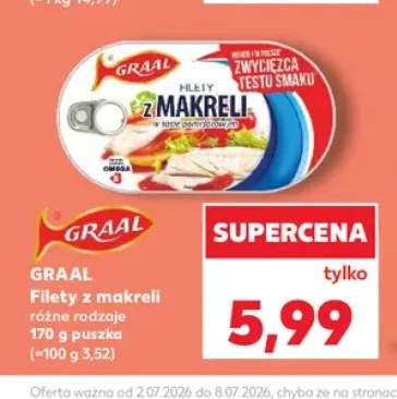 Filety z makreli Graal