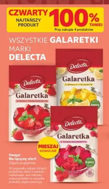 Galaretki marki Delecta +3 warianty