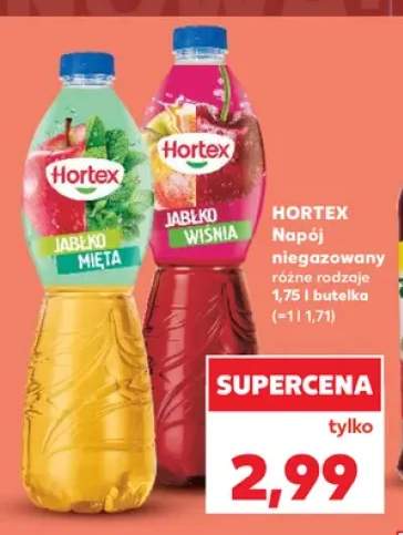 Napój niegazowany Hortex Jabłko Mięta +1 wariant