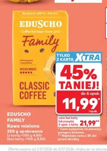 Kawa mielona Eduscho Family