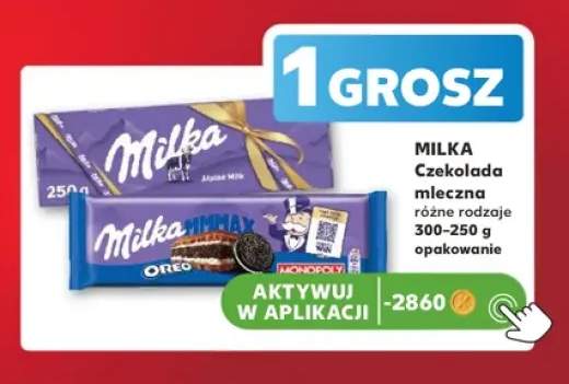 Czekolada mleczna Milka Alpine Milk +1 wariant