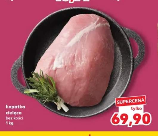 Łopatka cielęca bez kości