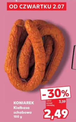 Kiełbasa schabowa Koniarek