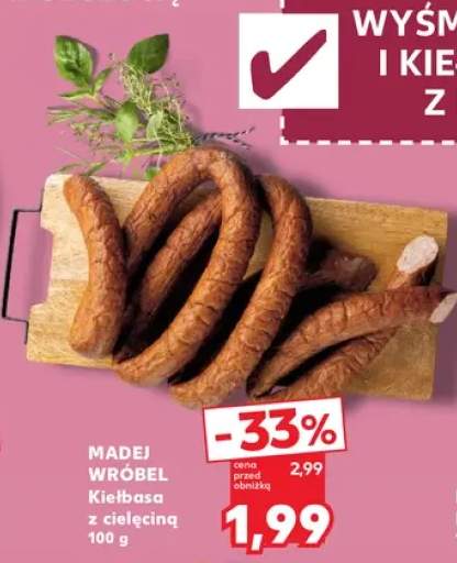 Kiełbasa z cielęciną Madej Wróbel