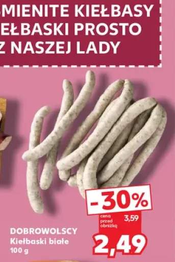 Kiełbaski białe Dobrowolscy
