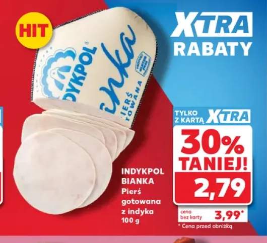 Pierś gotowana z indyka Indykpol Bianka