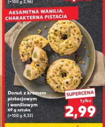 Donut z kremem pistacjowym +1 wariant