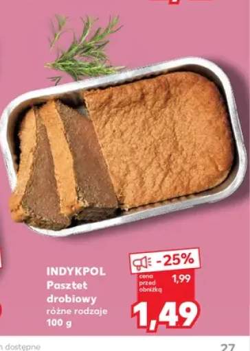 Pasztet drobiowy Indykpol