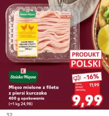 Mięso mielone z fileta z piersi kurczaka Stoisko Mięsne