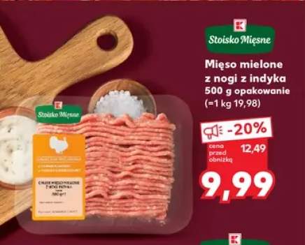 Mięso mielone z nogi z indyka Stoisko Mięsne
