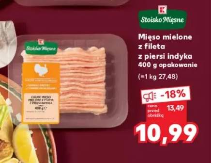 Mięso mielone z fileta z piersi indyka Stoisko Mięsne