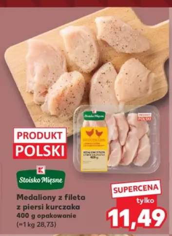 Medaliony z fileta z piersi kurczaka Stoisko Mięsne