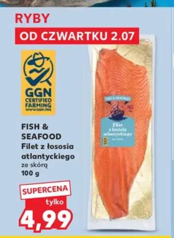 Filet z łososia atlantyckiego ze skórą Fish & Seafood