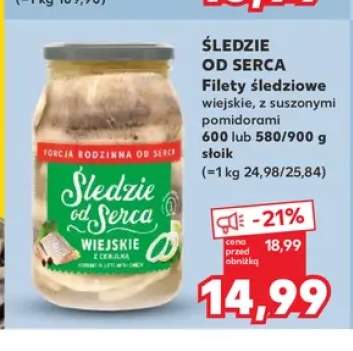 Filety śledziowe wiejskie Śledzie od Serca +1 wariant
