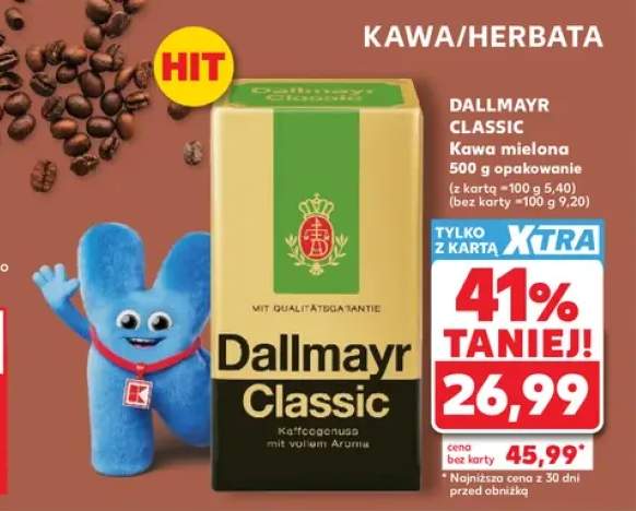 Kawa mielona Dallmayr Classic