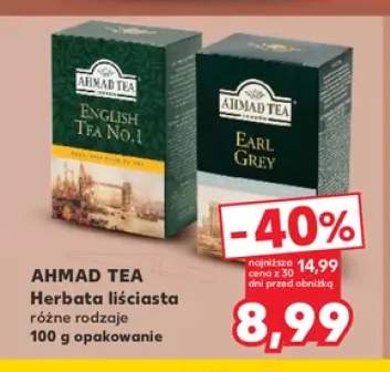 Herbata liściasta Ahmad Tea English Tea No.1 +1 wariant