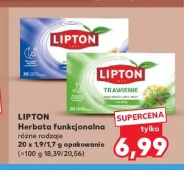 Herbata funkcjonalna Lipton Trawienie