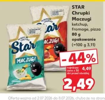 Chrupki Star Maczugi ketchup +2 warianty
