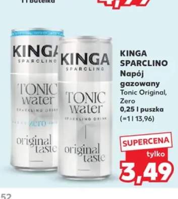 Napój gazowany Kinga Sparclino Tonic Original +1 wariant