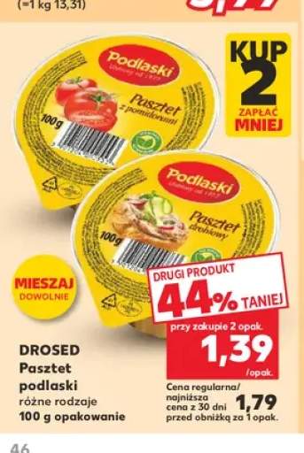 Pasztet podlaski drobiowy Drosed +1 wariant