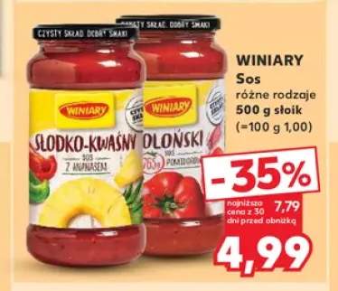 Sos Słodko-Kwaśny z ananasem Winiary +1 wariant