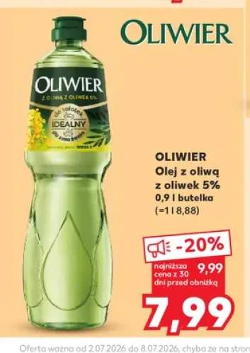 Olej z oliwą z oliwek 5% Oliwier