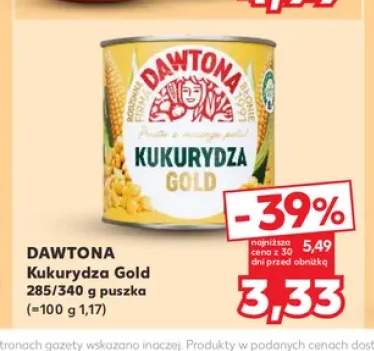 Kukurydza konserwowa Gold Dawtona