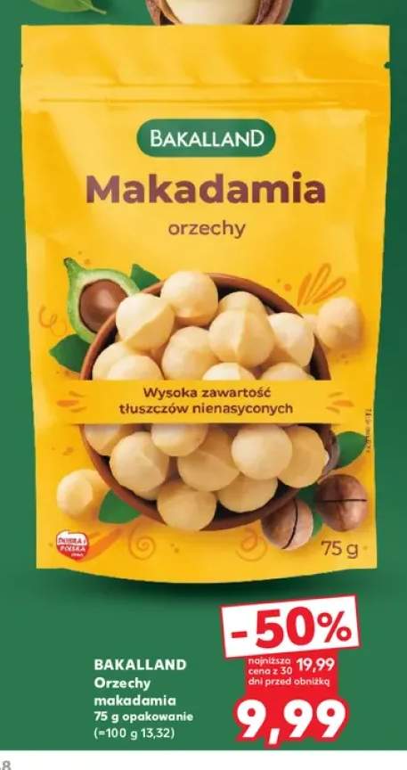Orzechy makadamia Bakalland
