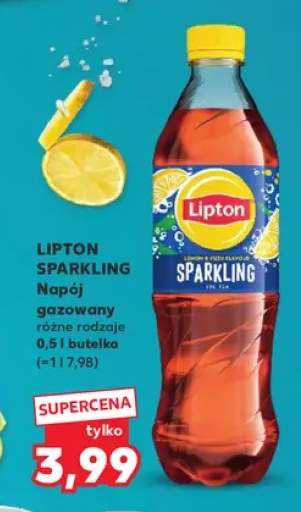 Napój gazowany Lipton Sparkling Lemon & Yuzu