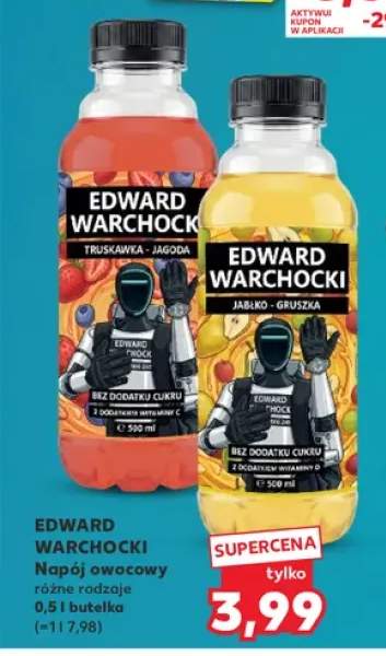 Napój owocowy Edward Warchocki Truskawka-Jagoda +1 wariant
