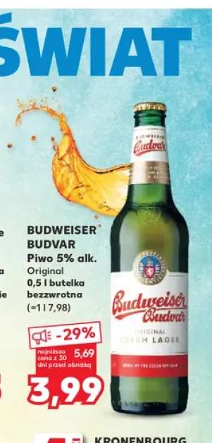 Piwo Budweiser Budvar Original