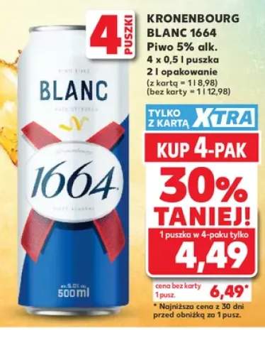 Piwo Kronenbourg 1664 Blanc 4-pak