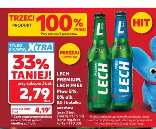 Piwo Lech Premium +1 wariant