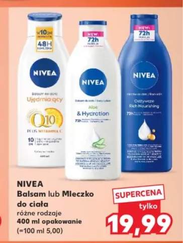 Balsam do ciała Nivea Q10 Ujędrniający +2 warianty