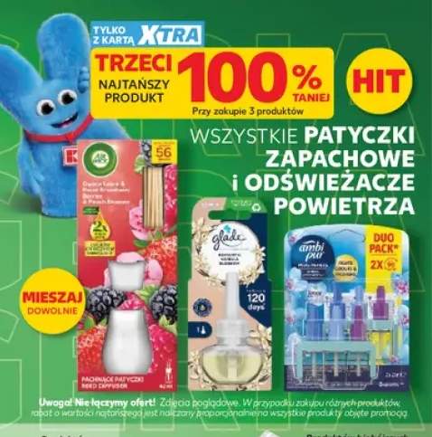 Patyczki zapachowe i odświeżacze powietrza +3 warianty