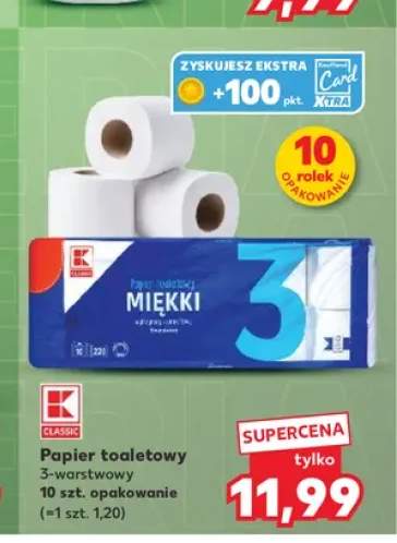 Papier toaletowy K-Classic 10-pak