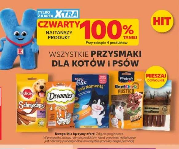 Przysmaki dla kotów i psów +5 wariantów