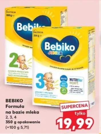 Formuła na bazie mleka Bebiko 2 +2 warianty