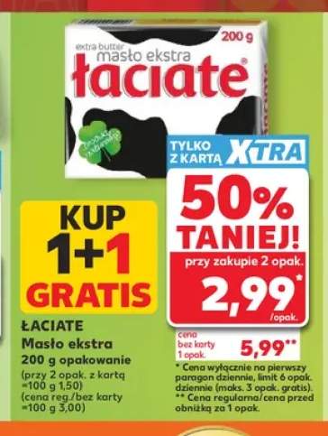 Masło ekstra Łaciate